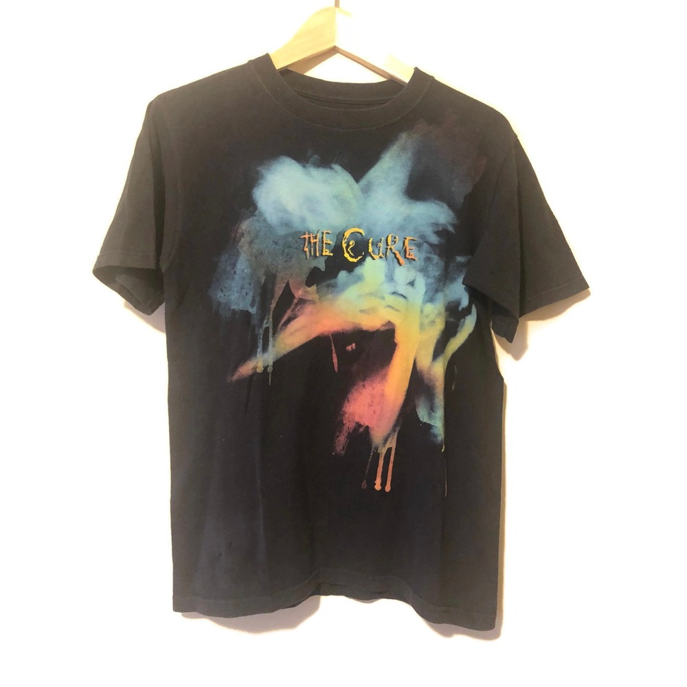 The Cure T-Shirt Unisex Small Black Good 1996 Head on the Door Vintage Band Tee